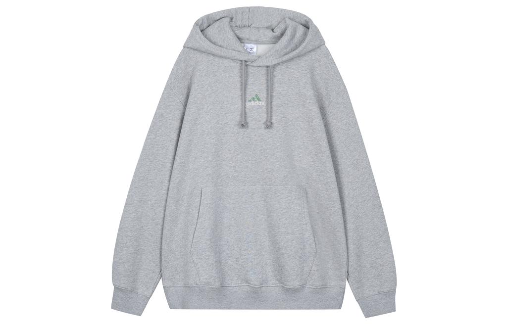 Adidas Sweatshirts Men's Gray Hooded Moderate Other IN3165