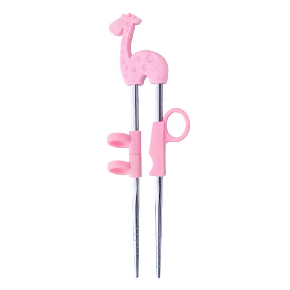Stainless Steel For Kids Learning Chop Sticks Children Tableware Set Chopsticks Training Chopsticks