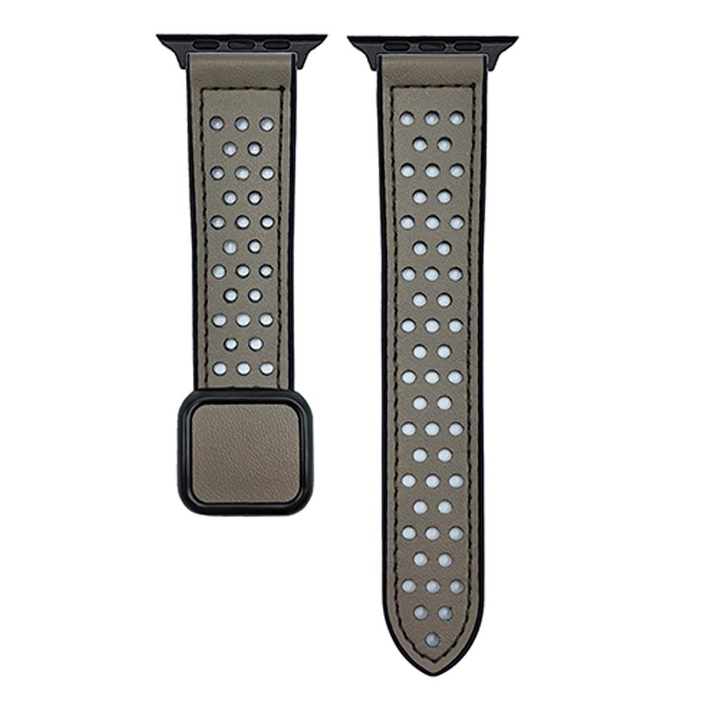 Ремешок для Apple Watch Series 10 Ultra 9 8 7 SE 6 5 4 3 2 1 46 мм 49 мм 45 мм 44 мм 42 мм Квадратная магнитная застежка Силиконовый ремешок