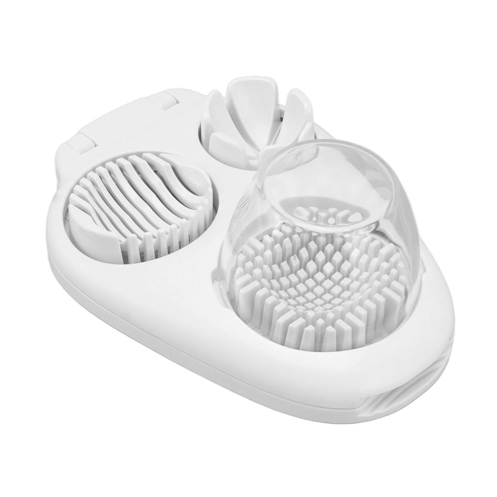 Яйцерезка 3 режима нарезки, резак для сваренных вкрутую яиц, кухонный резак для украшения, салата, сэндвича