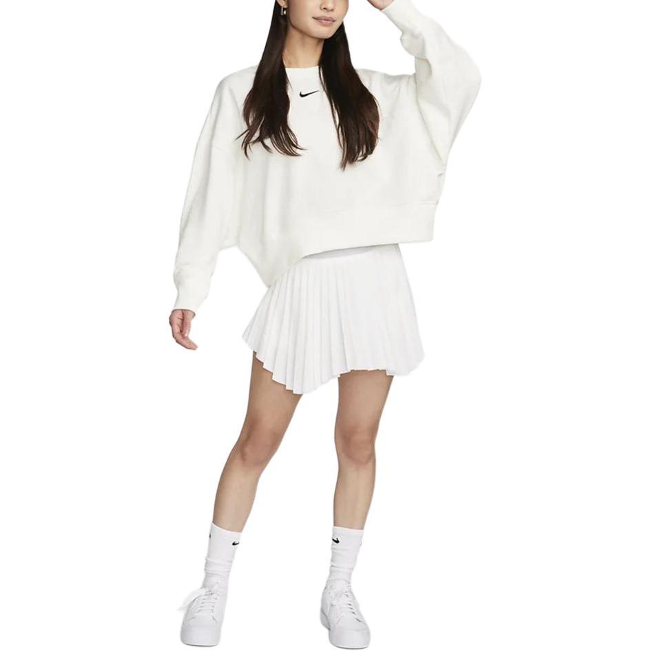 Nike Sportswear Phoenix Fleece Sweatshirt Women's Sail White FZ6810-133