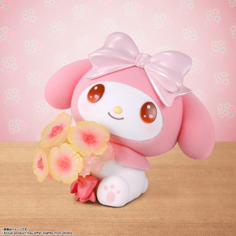 Bandai My Melody Пастельный Цвет Полностью Раскрашенная Фигурка Прибл.. 90мм