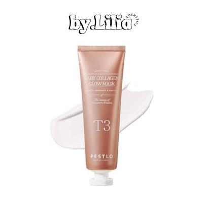 PESTLO T3 Baby Collagen Glow Mask – K-Beauty Firming Peel-Off Face Mask с коллагеном (Против старения)