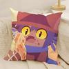 Game One S-Shot N-Nikos Anime Pillow Case Natural Linen Double-Sided Printing Sofa Home Decor Cushion Cover