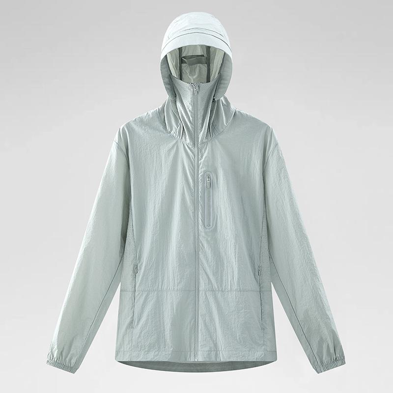 Unisex Waterproof Sun Protective Jacket UPF 50+ UV Blocking Quick-Dry Breathable Windbreaker for Hiking Camping Climbing
