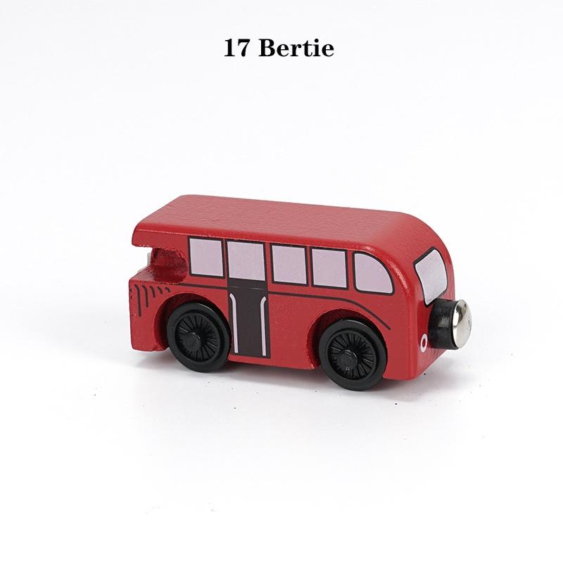 Набор железнодорожных дорожек Томаса и его друзей, игрушка Джеймс Дьюк Петси Генри, поезда из сплава, карета из деревянного сплава, магнитная модель, детская развивающая игрушка