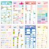 Petit Fancy Name Sticker (10ea Each) - 8 Options/Category Label/Index Label/Office Label/Label/Tag Stickers