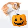 Игрушка для кошек с кошачьей мятой, для чистки зубов, игрушка для игр, прочная, устойчивая к укусам, плюшевая игрушка на Хэллоуин