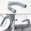 Universal U Shape Drain Outlet Hose Guide Assembly Fit Drain Hose Washing Machine Dishwashers Hose Clip Hose Holder Bracket
