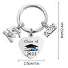 Graduation Gift Keychain Rings Key Holder Decorated Creative Accessories