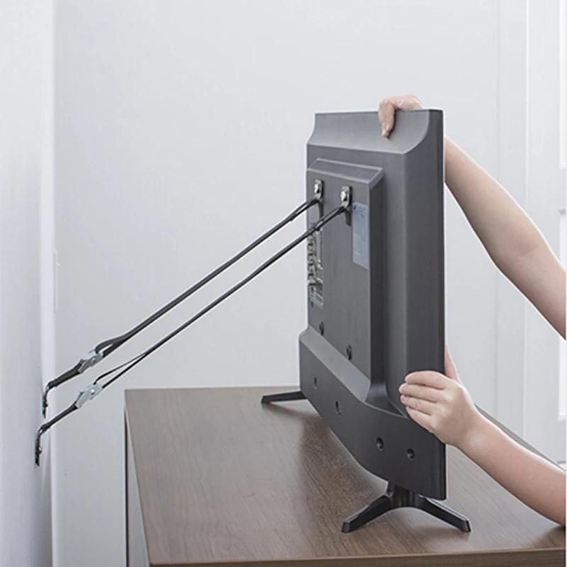 2pcs/Pack Baby Safety Anti-Tip Straps For Flat TV And Furniture Wall Strap Child Lock Protection From Children Products