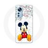 Case for Xiaomi Mi 12 / 12X Mickey Mouse Flowers Hearts
