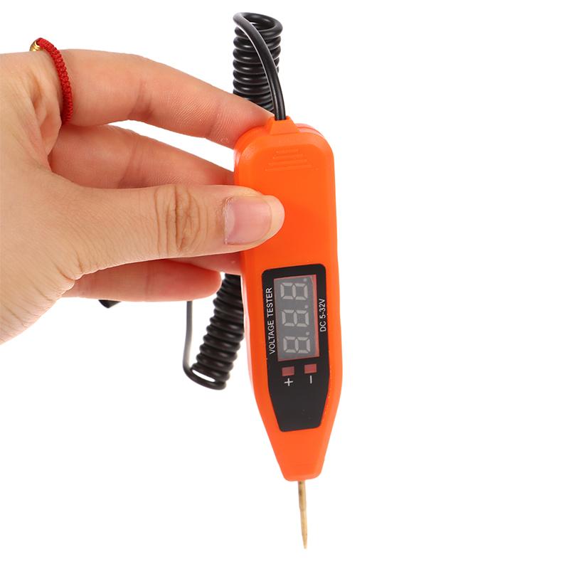 Auto Electrician Probe Machine Car Tools 5V-32V Car Electrical Circuit Test Pen Dca Voltage Detector Ac Voltage Indicator
