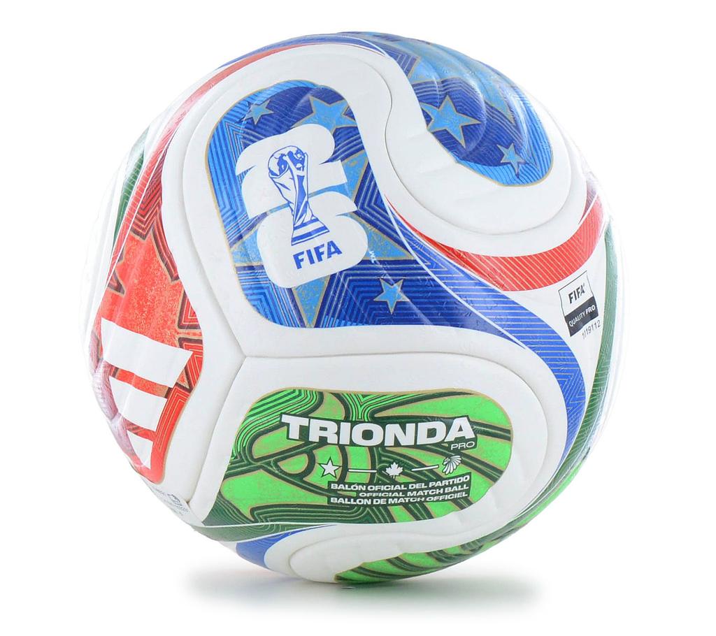 Adidas Мяч для матчей FIFA World Cup 26 Trionda Pro - Чемпионат мира по футболу 2026 - JD8021 - Размер 5 ОРИГИНАЛ