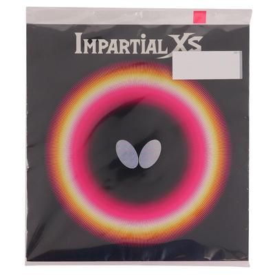 Накладка для настольного тенниса Butterfly, Impartial XS, Стол Мягкий, Натяжение (Вращение), 00420, Красный, Толстый