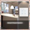 2025 Trend Cerhot Homekit Wifi Smart Switch Touch Key Siri Control 1/2/3/4 Gang No Neutral And Neutral Needed Dual Mode EU Plug