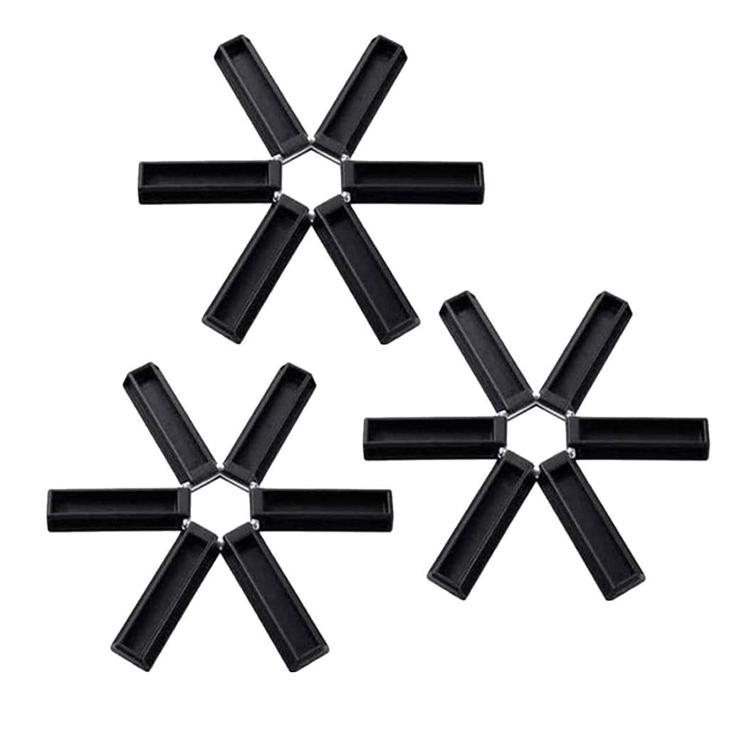 Table Folding Heat Insulation Pad -scald Pad Pot Pad Table Pad Bowl Mat Casserole Heat Insulation Pad High Temperature Resistant Mat