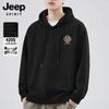 JEEP SPIRIT Men's Loose Fit Hooded Sweatshirt