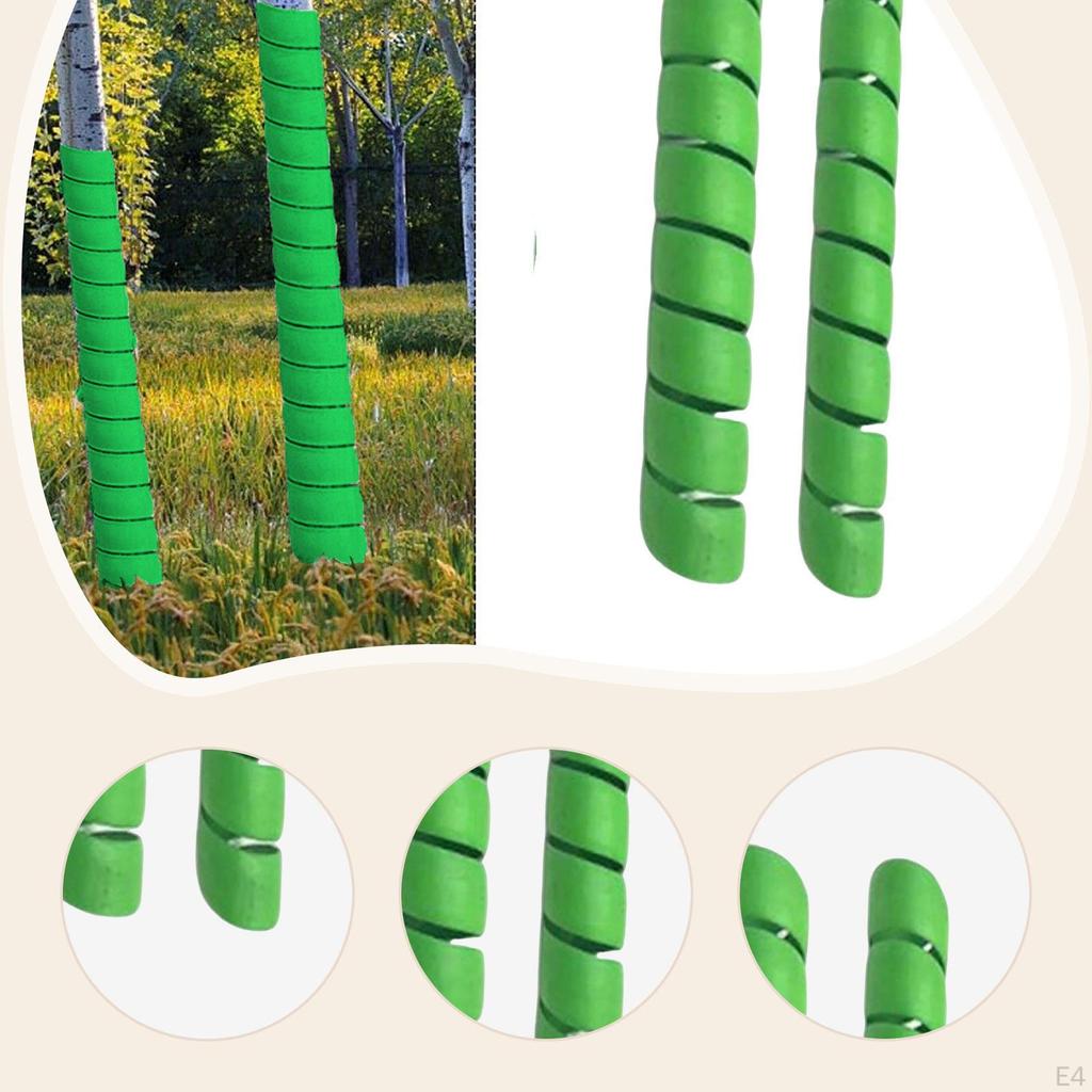 2 Pack Portable Heavy Duty Tree Trunk Protectors, Protect From Deer, Animals, Lawn Mowers, String