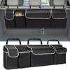 39*14inch Car Trunk Organizer for SUV Backseat Hanging Organizer for SUV Truck MPV Upgrade Back Seat Storage Bags with 4 Pockets