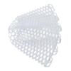 Fly Fishing Landing Net Collapsible Clear Rubber Replacement Bag for Angler White 21cm Depth