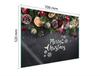 Glass stovetop protector 70x52 Christmas