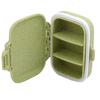 Portable Pill Case 3 Compartment Travel Vitamin Divider Container Storage Box Medicine Organizer