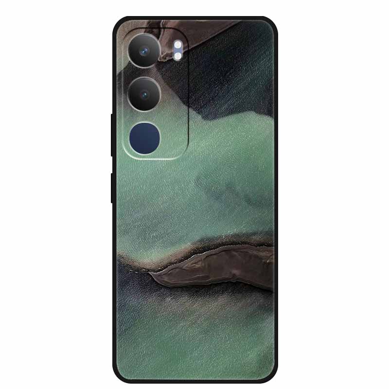 Luxury Phone Case For Vivo Y19s Pro 4G Soft TPU Silicone Back Case For Vivo Y29 5G Y 29 19s Marble Patterns Cover Bumper Funda