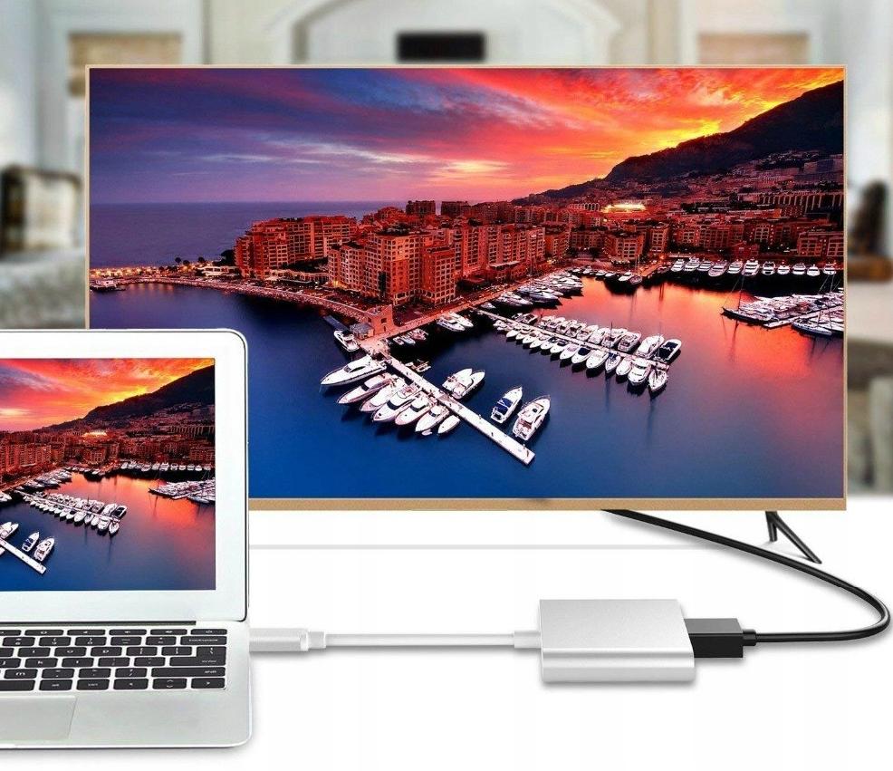 Adapter, 3-In-1, Usb Type C, To Hdmi, Space Grey, Co2