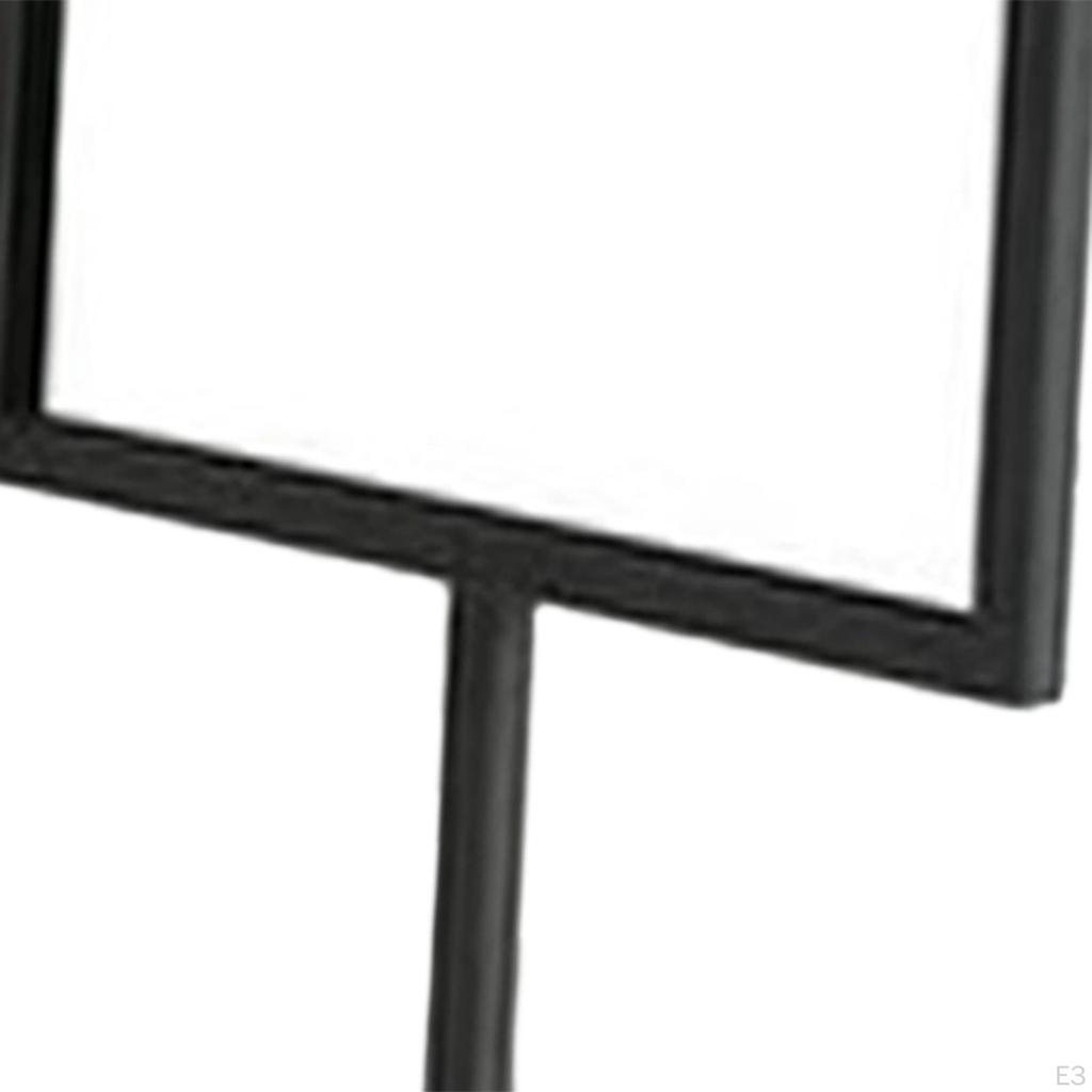 Card Holder Display Stand for Supermarket Price Tags, Reusable Tabletop Sign