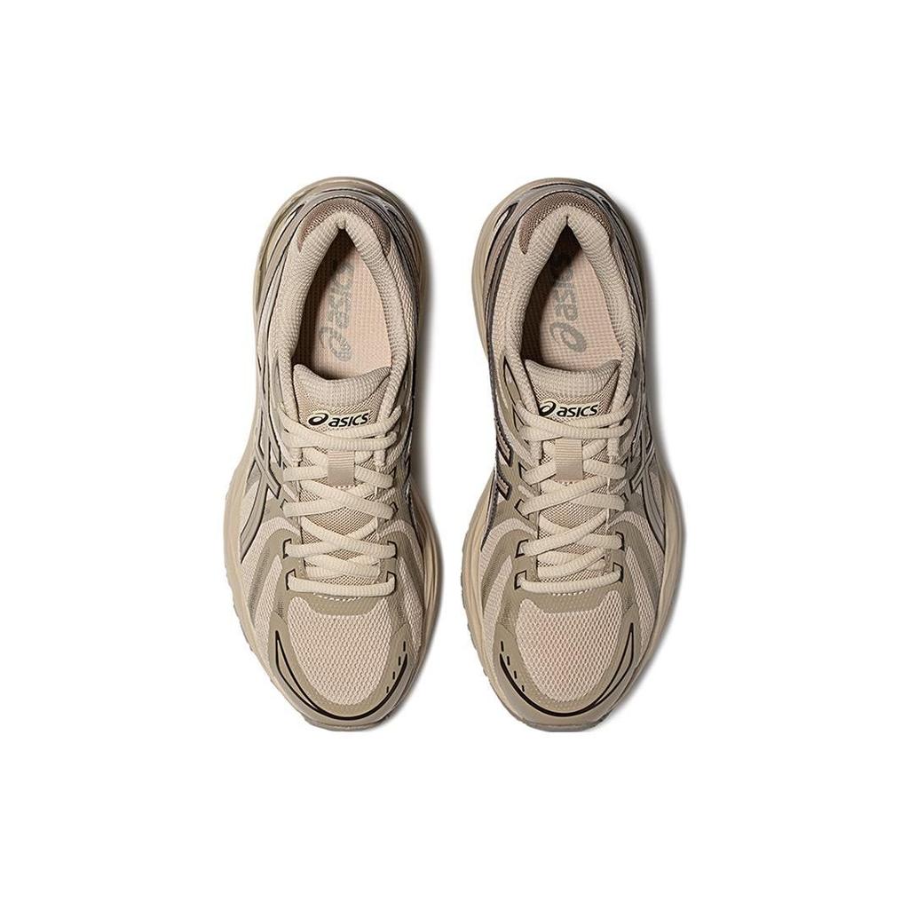 Asics Gel-Flux CN Удобная ткань Синтетическая кожа Низкий верх Кроссовки для бега на длинные дистанции Женские кроссовки Хаки 1012B464-201