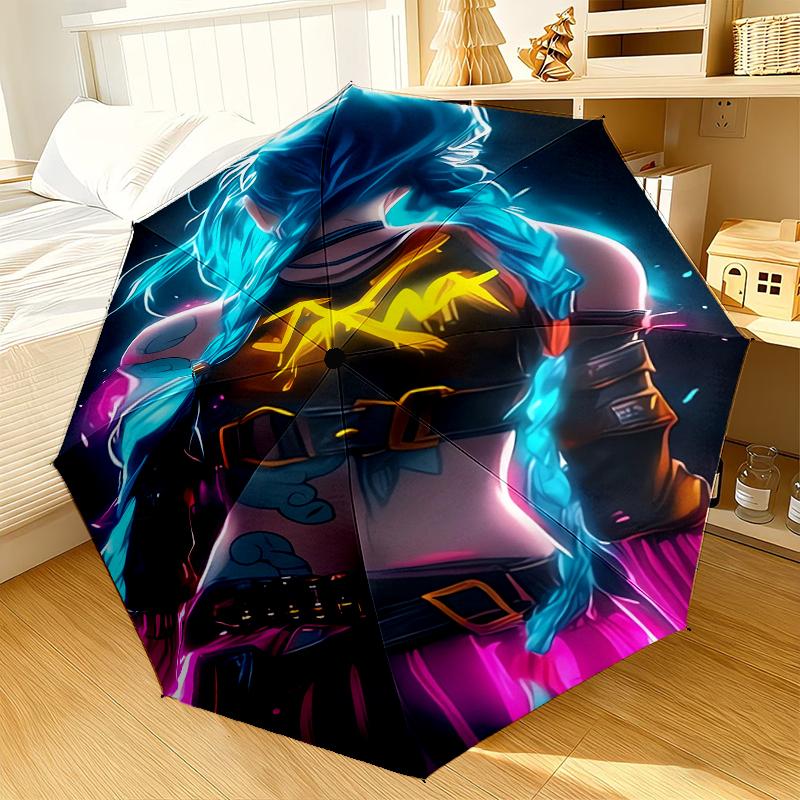 Fantasy Warrior JingX Umbrella 8-Frame for Travel, camping, Casual Lightweight Portable Umbrella, Essential for every family Holidays Gift
