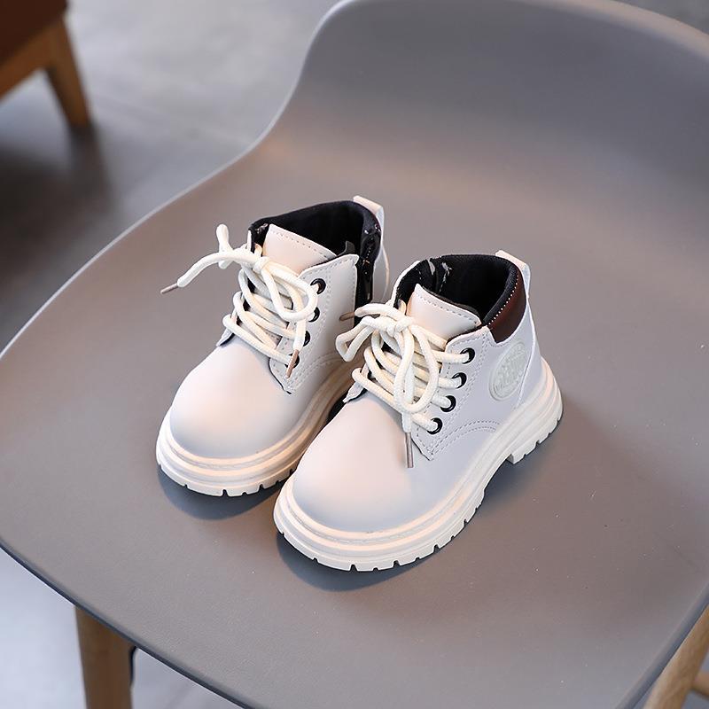 Классические детские сапоги из ревеня, осенние новые одинарные сапоги, короткие сапоги для мальчиков