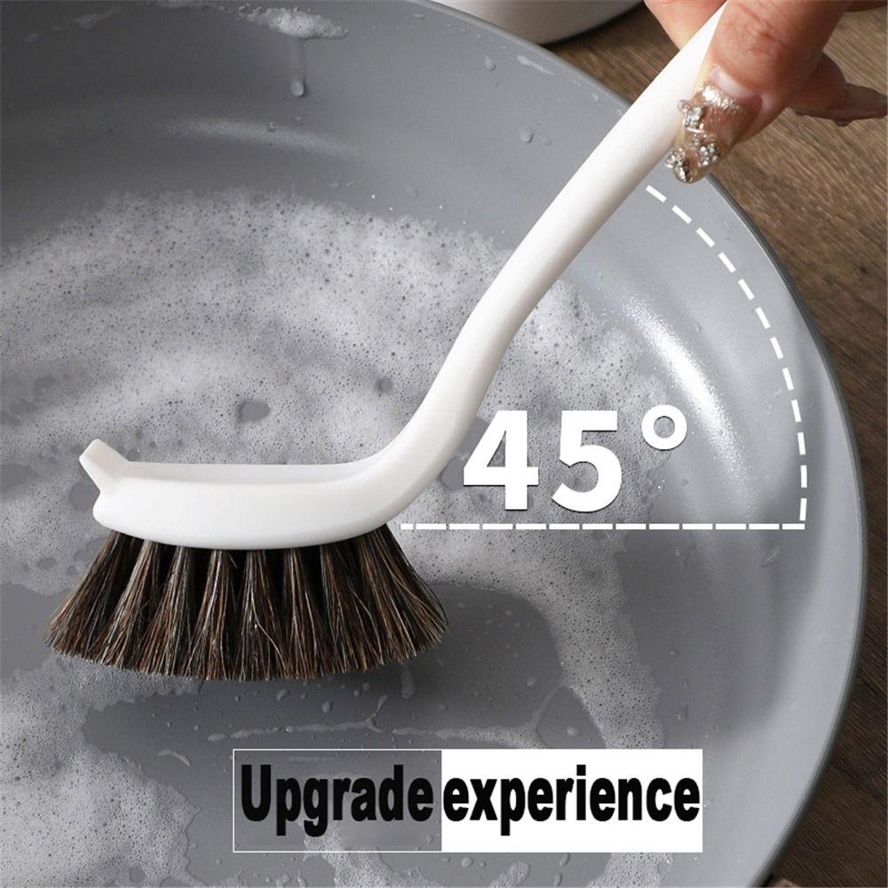 Long Handle Kitchen Brush Oil-proof Utensils Cleaning Brush Pots Pans Utensils Cleaning