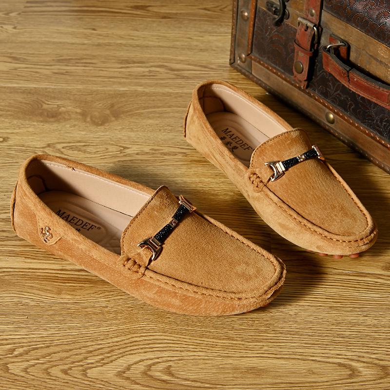 Мужские кожаные мокасины большого размера 37-48 Мужская повседневная обувь Модная мужская обувь Мужские мокасины из натуральной кожи Мокасины слипоны Мужские туфли на плоской подошве Мужская обувь для вождения