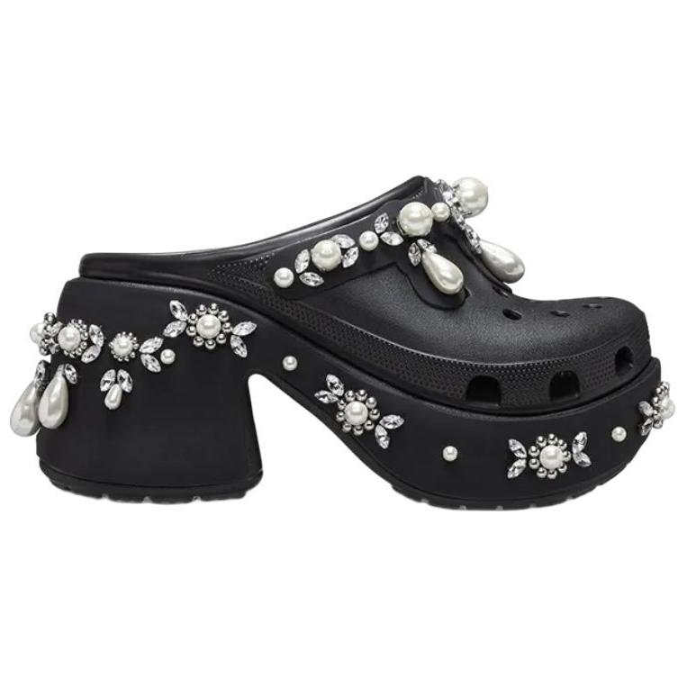Crocs Сабо Siren Simone Rocha с шипами Черные Женские 210646-001