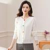 Women's 100% Pure Wool Cardigan Sweater