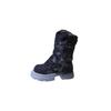 Shoes Female 2024 Hot Sale Slip-on Women's Boots Fashion Zip Modern Boots Women High Quality Rivet Round Toe Mid-Calf Boots