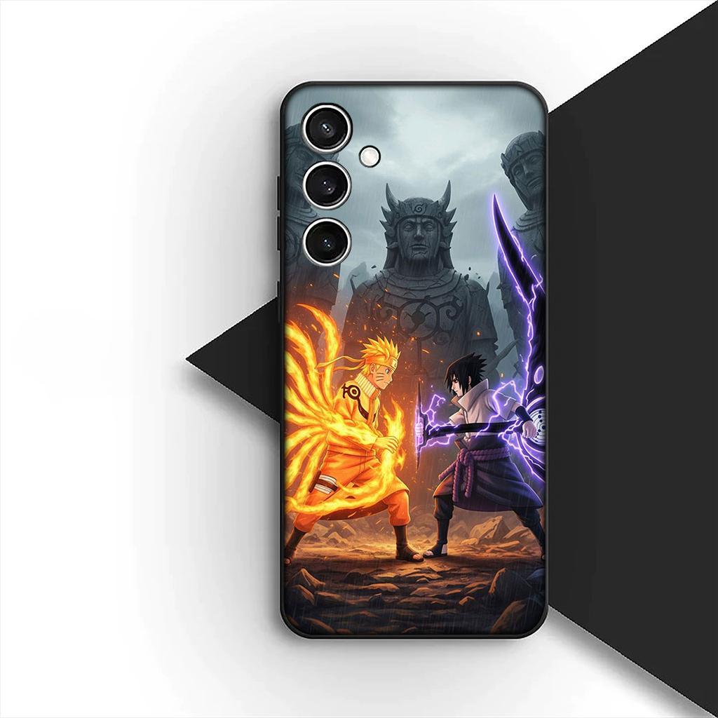 Cover for Samsung Galaxy S20 S22 S21 FE Ultra Plus A07 A17 A15 A16 A25 A57 A37 Casing Phone Case Uchiha Itachi Narutos Sasuke