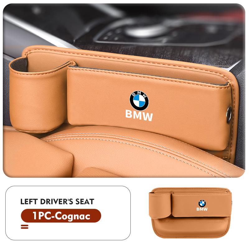 QAED6 Car Seat Gap Storage Box Door Side Seat Gap Organizer Case For BMW E87 E70 E91 E30 G20 E92 E93 E60 E46 E90 G30 E53 X1
