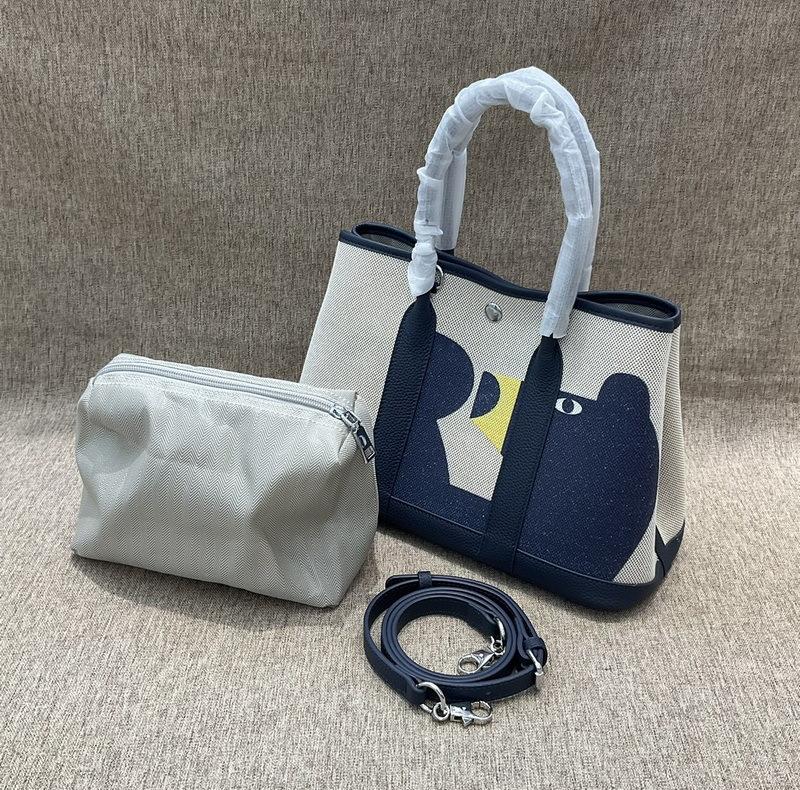 Новая натуральная кожа верхний слой коровья кожа TOGO кожа с брезентовой садовой сумкой модная печатная сумка