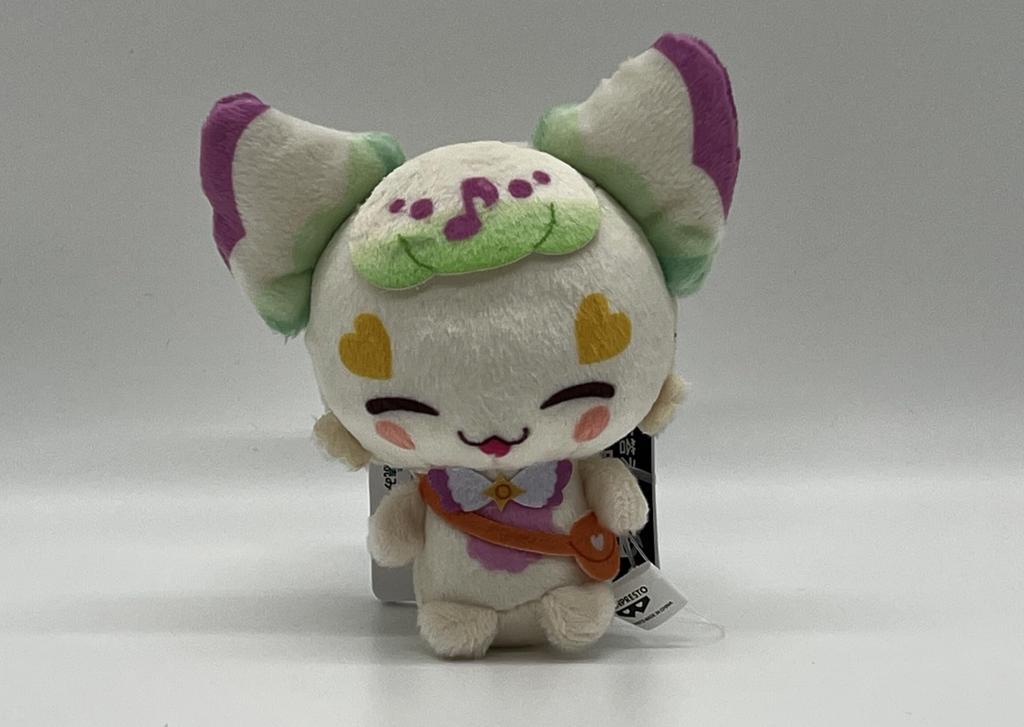 "You and Idol PreCure Movie" Round Pre-Face Plush Toy, Purirun, Unused, Prize, Amusement Prize