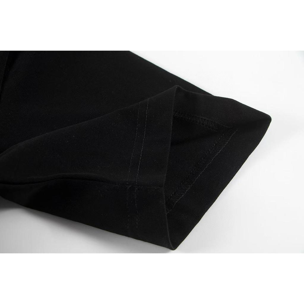 W369 CHROME HEARTS 2025 Летняя Новинка Высококачественный Хлопок Круглый Вырез Свободный Большой Размер Мужская и Женская Футболка Парная Футболка