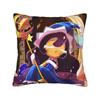 Наволочка Milky Way Cookie Полиэстер Наволочка Декорации Cookie Run Kingdom Наволочка Чехол для диванной подушки Дом Квадратная 18'