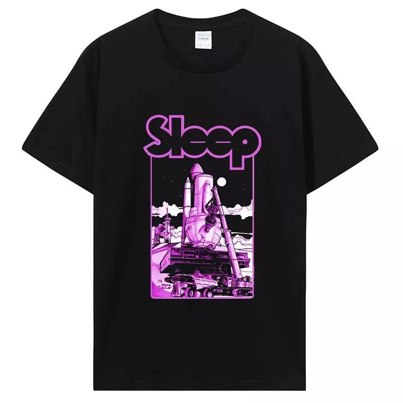 Stoner Metal Sleep Band Classic T-Shirt Men's Clothing Oversized Cotton Tshirt G