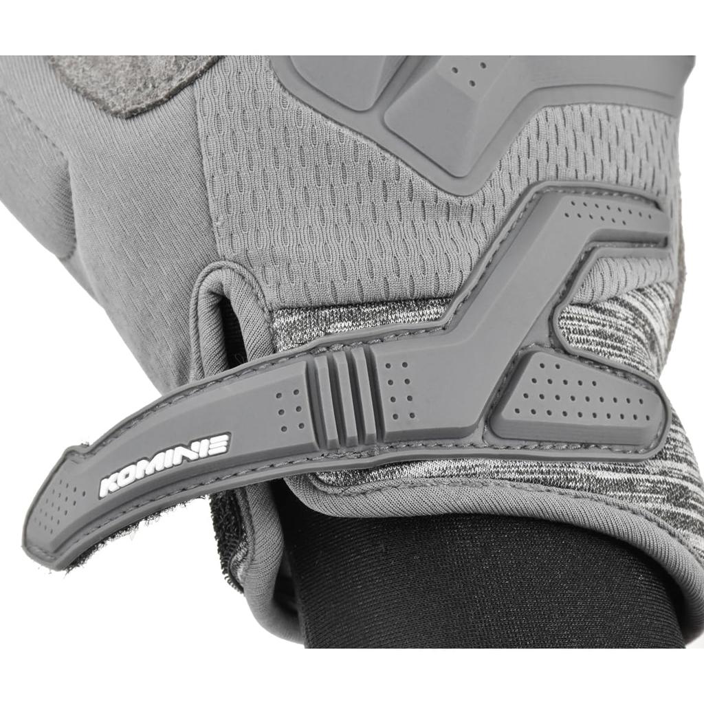 Komine 2025 Model Motorcycle Adventure Mesh Gloves Tricolor Medium 06-2475 GK-2475