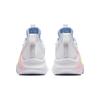 Anta Youth  Childrens Air Space Comfortable Simple Shock Absorbing Durable Low Top Basketball Shoes Kids Basketball Shoes White Blue A312421105-2