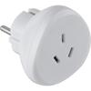 Adaptateur De Voyage Electraline 70060 Australie/Chine Vers France/Europe,blanc