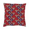 Geometric Ankara Pattern Cushion Cover African Tribal Art Velvet Luxury Pillows Case Decor Home xcm Decorative Pillowcases