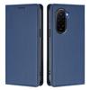For Xiaomi Poco M7 4G (EU) (171mm) Leather Wallet Case Magnetic Closure RFID Blocking Phone Cover